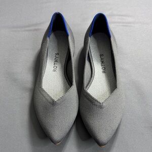 Rothy’s The Point Flats Gray Size 7.5